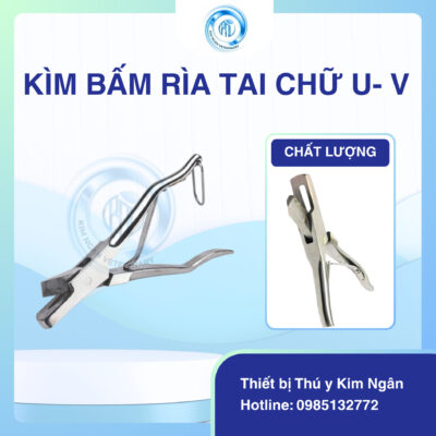 Kìm bấm rìa Tai chữ U- V
