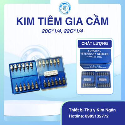 Kim tiêm gia cầm 20G*1/4, 22G*1/4
