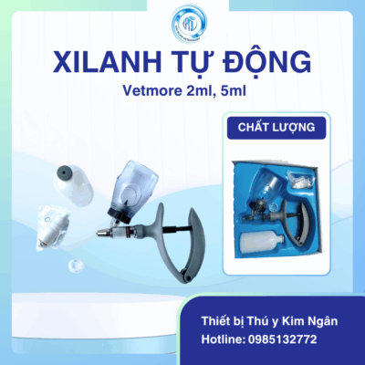 Xi lanh tự động Vetmore 2ml, 5ml