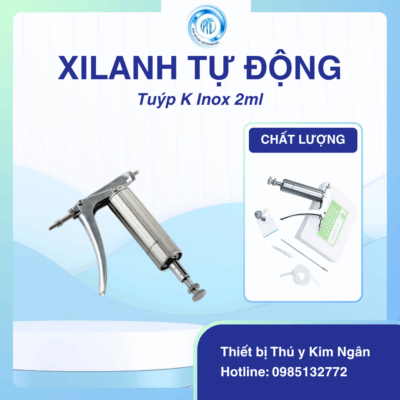 Xi lanh tự động Tuýp K Inox 2ml