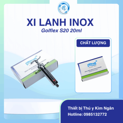 Xi lanh Inox Golflex S20 20ml