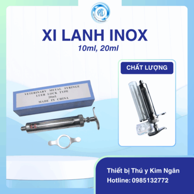 Xi lanh Inox 10ml, 20ml