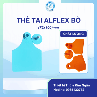 Thẻ Tai Alflex Bò