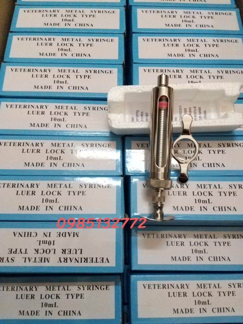 Xi lanh Inox 10ml, 20ml