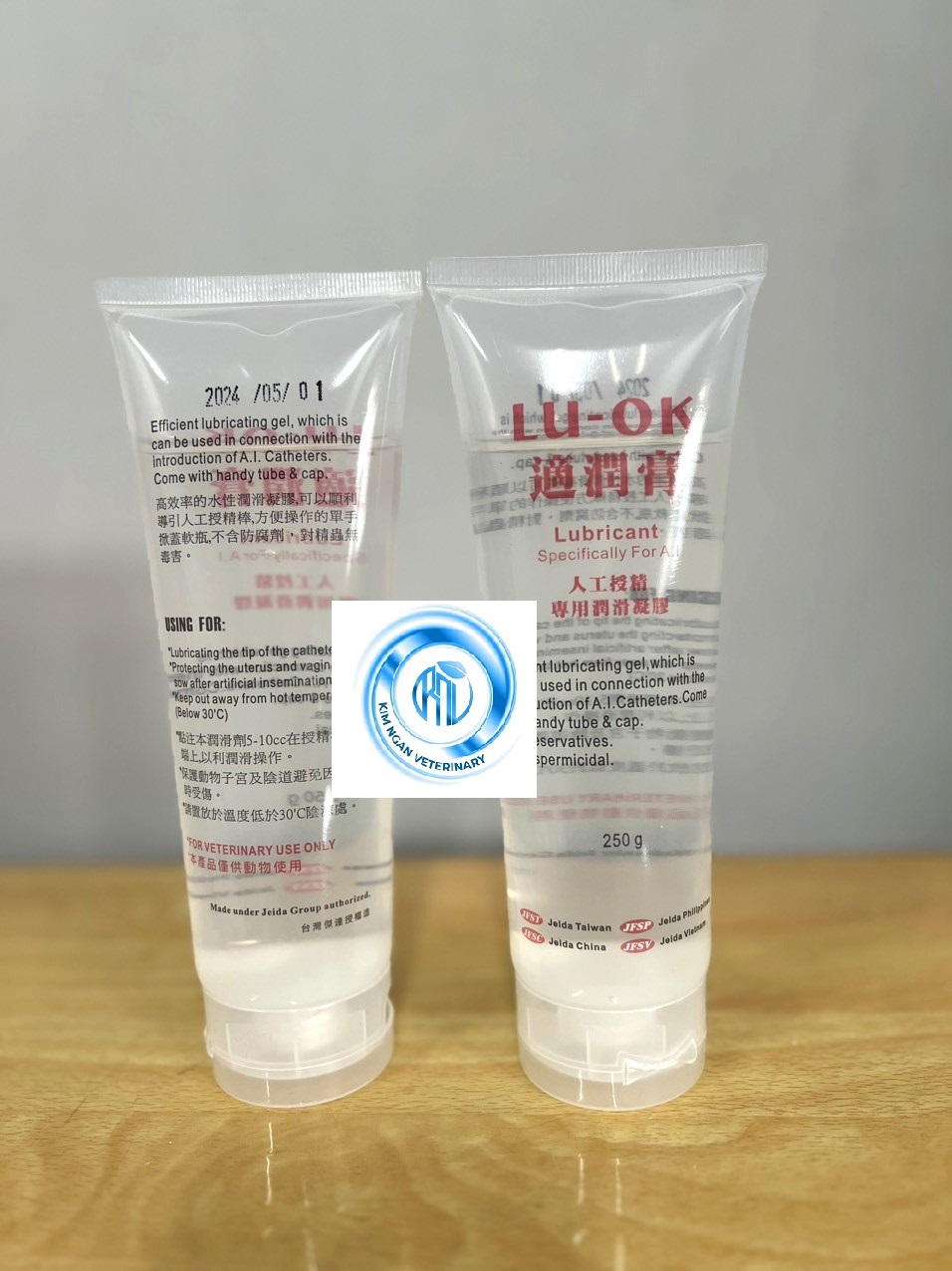 Gel bôi trơn LU-OK, Gel hỗ trợ thụ tinh nhân tạo - Dùng trong thú y Gel bôi trơn LU-OK, Gel hỗ trợ thụ tinh nhân tạo - Dùng trong thú y