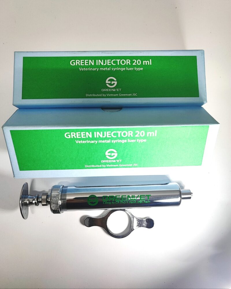 Xi lanh Inox Greenvet 20ml