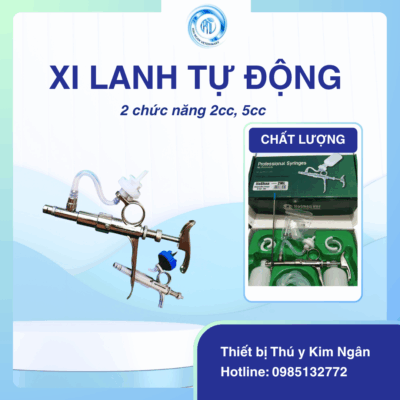 Xi lanh tự động 2 chức năng 2cc, 5cc