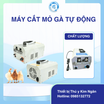 Máy cắt mỏ gà tự động