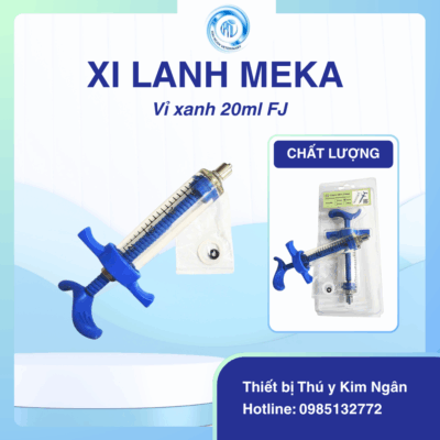 Xi lanh Meka vỉ xanh 20ml FJ