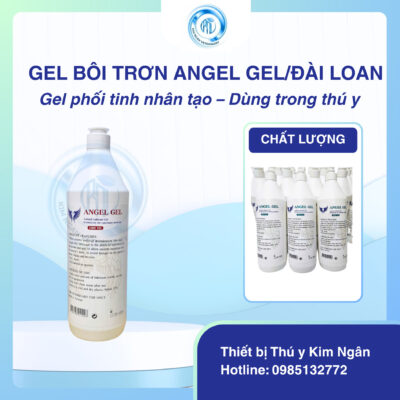 Gel Bôi trơn ANGEL GEL/Đài Loan, Gel phối tinh nhân tạo - Dùng trong thú y