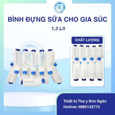 Bình đựng sữa cho gia súc 1,3 Lít