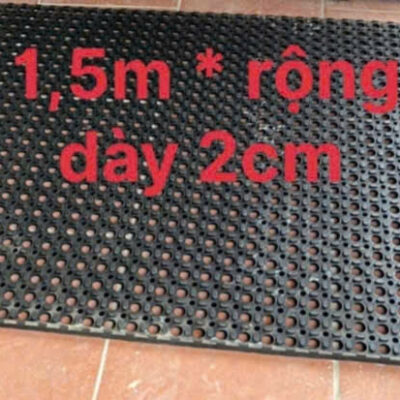 Thảm Cao Su Chống Trơn Trượt Cho Heo Đực