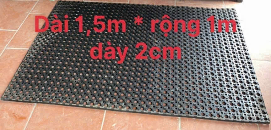 Thảm Cao Su Chống Trơn Trượt Cho Heo Đực Thảm Cao Su Chống Trơn Trượt Cho Heo Đực